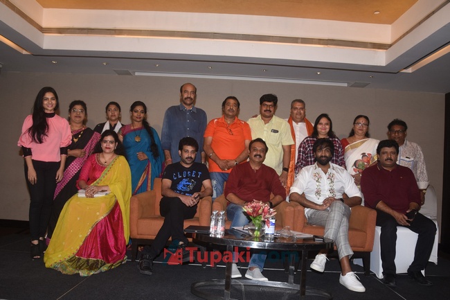 Actor VK Naresh Supports Manchu Vishnu Panel Pressmeet Pics Actor VK Naresh Supports Manchu Vishnu Panel Pressmeet Pics